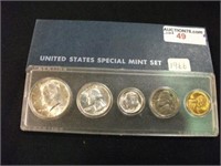 2 LOTS 1966 SPECIAL MINT SET  & 1964 COIN SET