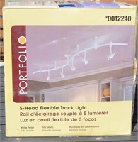 Portfolio 5 Head Flexible Track Lighting