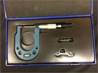 Fowler Vernier Micrometer 0-1"