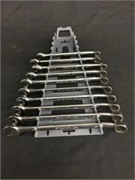 Snap-On 10 pc Metric Wrench Set