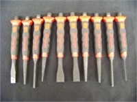 10pc Snap-On Punch and Chisel Set