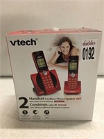 VTECH 2 HANDSET CORDLESS PHONE SYSTEM