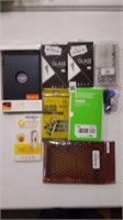 ASSORTED CELLPHONE AND TABLET ACCESSORIES
