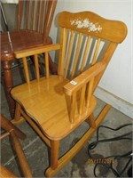 Childs Storkline Rocking Chair