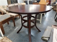 LARGE ROUND KITCHEN TABLE BAR HEIGHT