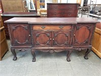 MAGNIFICENT LARGE CHIPPENDALE BUFFET