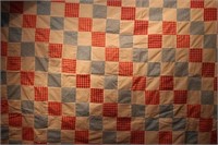 Simple Patch Quilt (Unfinished) - 80 x 74