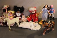 Assorted Dolls - Dorothy, Bill Shoemaker & More