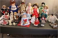25 Porcelain Dolls