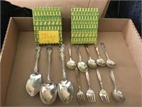 12 Pieces of Sterling Silver Flatware