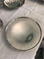 Sterling Silver Footed Plate