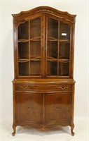 VINTAGE COUNTRY FRENCH CHINA CABINET