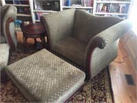 Livingston Chair and Ottoman (2 pieces)