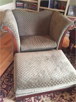 Livingston Chair and Ottoman (2 pieces)