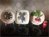 Decorative Plates (3 pieces)