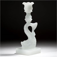 PRESSED DOLPHIN SINGLE-STEP CANDLESTICK,