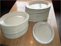 24 pcs -11 Inch Oval Platters 1 Lot