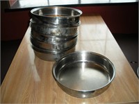 8 Handle-Less S/S Tramontina 12 Inch Pans -1 Lot