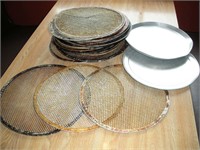 24 -12 Inch Pizza Screen Trays -1 Lot