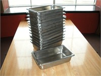 S/S Super Tray Pan-6 x 10 x 2 inch-14 Pcs 1 Lot