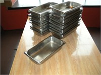 S/S Super Tray Pan-12x7x2 1/2 Inch-24 Pcs 1 Lot