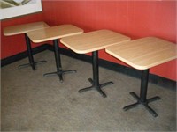 Tables (30 x 24 x 29 inch) 4 Tables 1 Lot