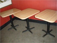 Tables (30 x 24 x 29 inch) 3 Tables 1 Lot