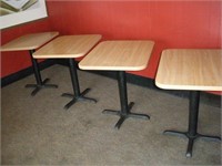 Tables (30 x 24 x 29 inch) 4 Tables 1 Lot