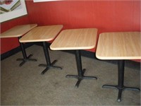 Tables (30 x 24 x 29 inch) 4 Tables 1 Lot