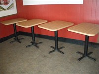 Tables (30 x 24 x 29 inch) 4 Tables 1 Lot