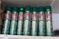 7 cans of new Rust Check coat and protect