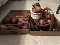 Large Assortment of Wooden Items