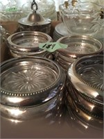 Misc. Silver Plated Coasters