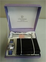 Classique Collection Watch & Wallet Gift Set