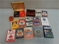 Large Assortment of Vintage Playing Cards