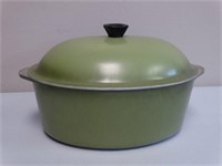 Vintage Club Avocado Aluminumware Lidded Pot