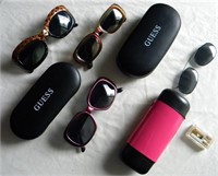 Lot of 4 Sunglasses & Misc. Cases