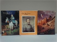 Lot of 3 Civil War Times Magazines from 1974