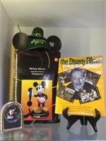 MICKEY MOUSE ANIMATED TALKING TELEPHONE, CLOCK