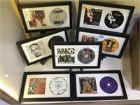 FRAMED CD SHADOW BOXES FEATURING "BUDDY HOLLY"