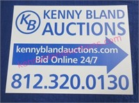 A nice online only Thursday auction is planned...