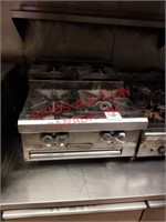 4-burner counter top stove 24-1/2"