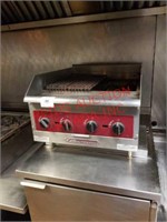 Charbroiler missing top plates