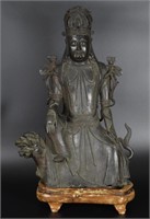 Rare Large Chinese Yuan-Ming Dynasty bronze