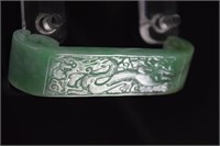 Chinese carved jade ink bed