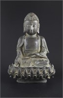 Chinese bronze buddha