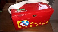 TUPPERTOYS STORAGE BOX WITH STORAGE CONTAINERS