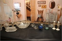 Glass Pitchers, Butter Dishes, Bowls, & More