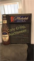 Michelob Ultra Light With Dry Erase Board