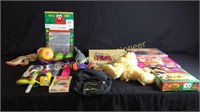 Assorted Kids Toys, Chinese Checkers, Puzzles